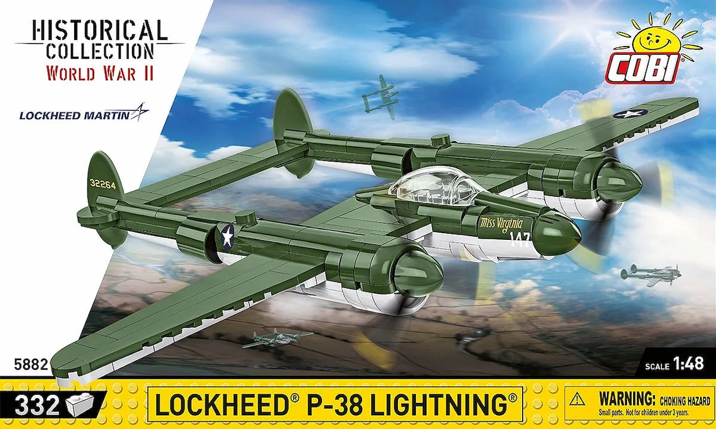 COBI Lockheed P-38 Lightning #5882 Block Set
