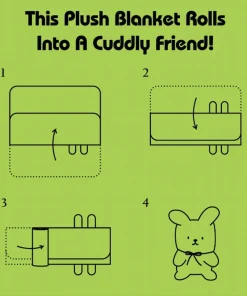 Dog Cuddly Blanket/Plush for Infants - Image 3