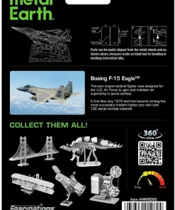 Metal Earth F-15 Eagle | 3D Metal Model Kit - Image 3