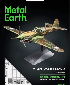Metal Earth P-40 Warhawk | 3D Metal Model Kit - Image 2