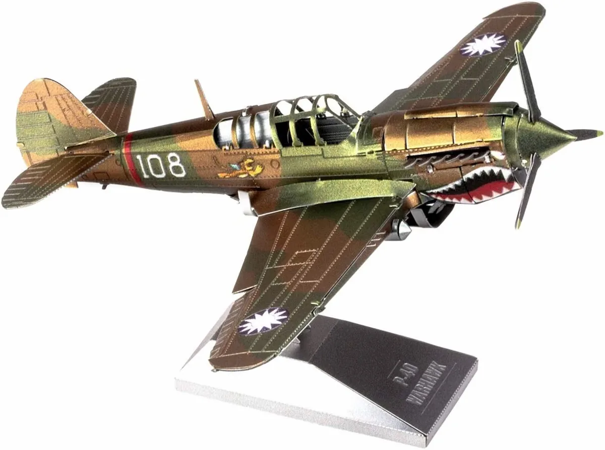 Metal Earth P-40 Warhawk | 3D Metal Model Kit