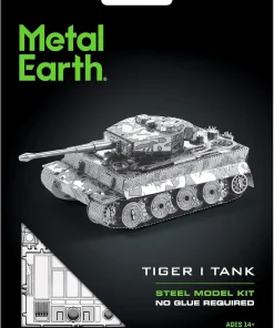 Metal Earth Tiger I Tank | 3D Metal Model Kit - Image 2