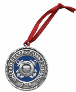 US Coast Guard Pewter Ornament